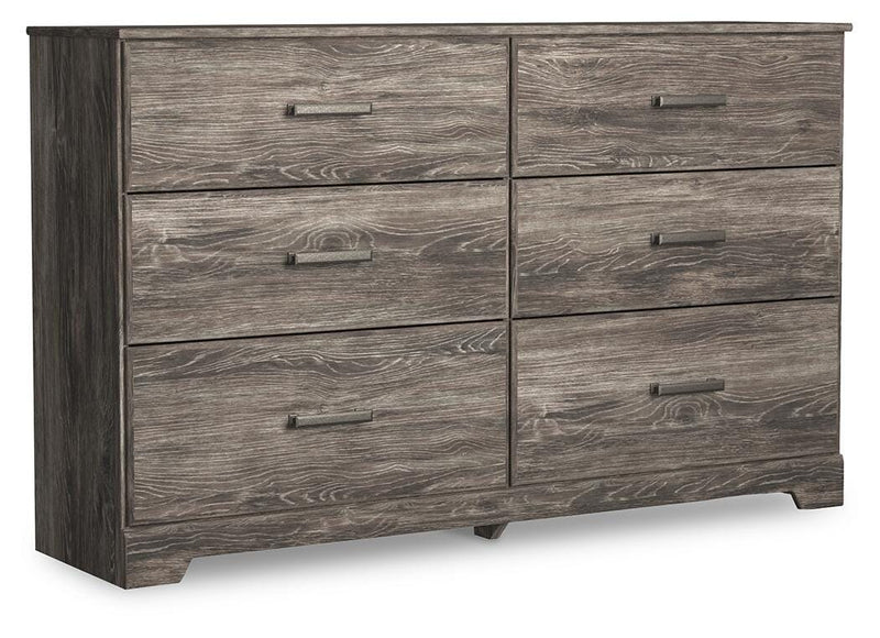 Ralinksi King Panel Bed and Dresser in Gray - PKG018437