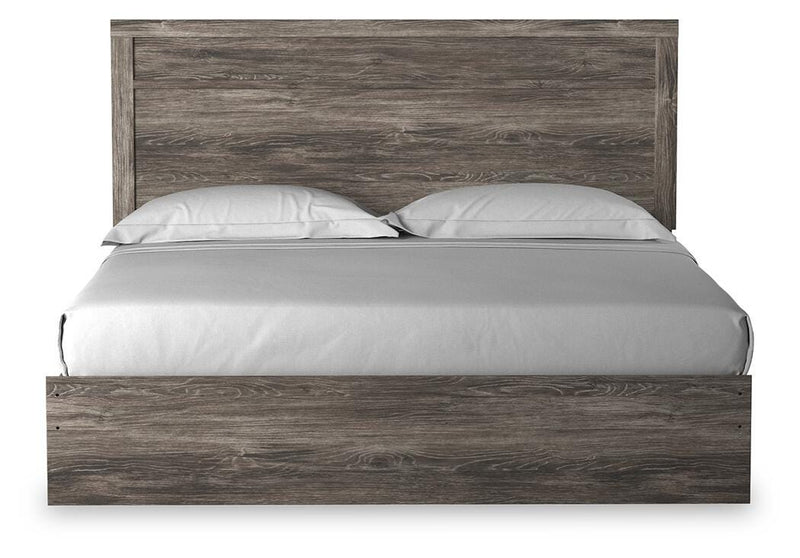 Ralinksi King Panel Bed and Dresser in Gray - PKG018437