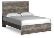 Ralinksi Queen Panel Bed with 2 Nightstands in Gray from Ashley - Luna Furniture