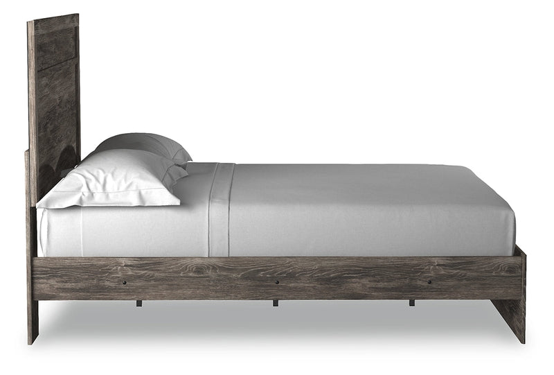 Ralinksi Queen Panel Bed with Dresser and 2 Nightstands in Gray from Ashley - Luna Furniture