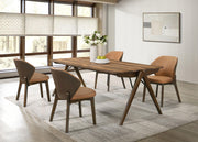 Randolph 5-piece Smart Top Rectangular Dining Set Sheesham and Brown - 192521-S5