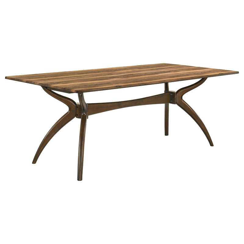 Randolph 79-inch Smart Top Rectangular Dining Table Sheesham and Brown - 192520