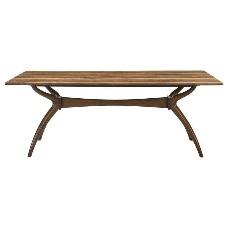 Randolph 79-inch Smart Top Rectangular Dining Table Sheesham and Brown - 192520