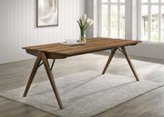 Randolph 82-inch Smart Top Rectangular Dining Table Sheesham and Brown - 192521