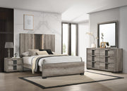 Rangley Brown LED Panel Bedroom Set - Gate FurnitureBedroom Set