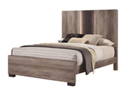 Rangley Brown LED Panel Bedroom Set - Gate FurnitureBedroom Set