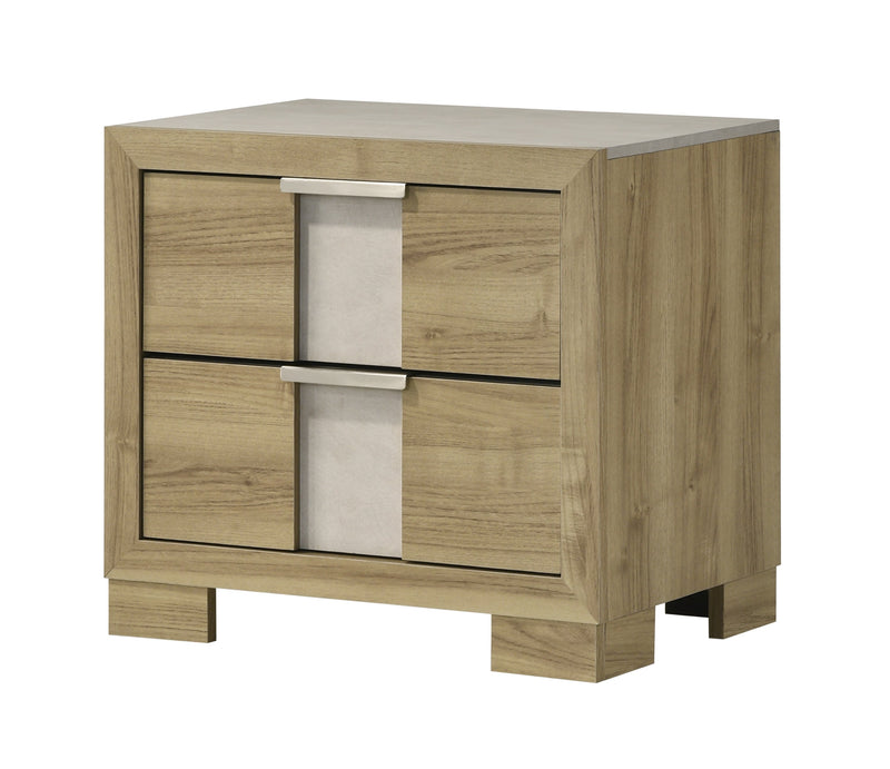 Rangley Driftwood LED Panel Bedroom Set - Gate FurnitureBedroom Set
