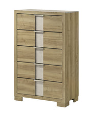 Rangley Driftwood LED Panel Bedroom Set - Gate FurnitureBedroom Set