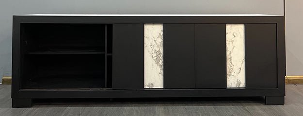 Rangley Tv Stand - Black - Gate FurnitureTV Stand