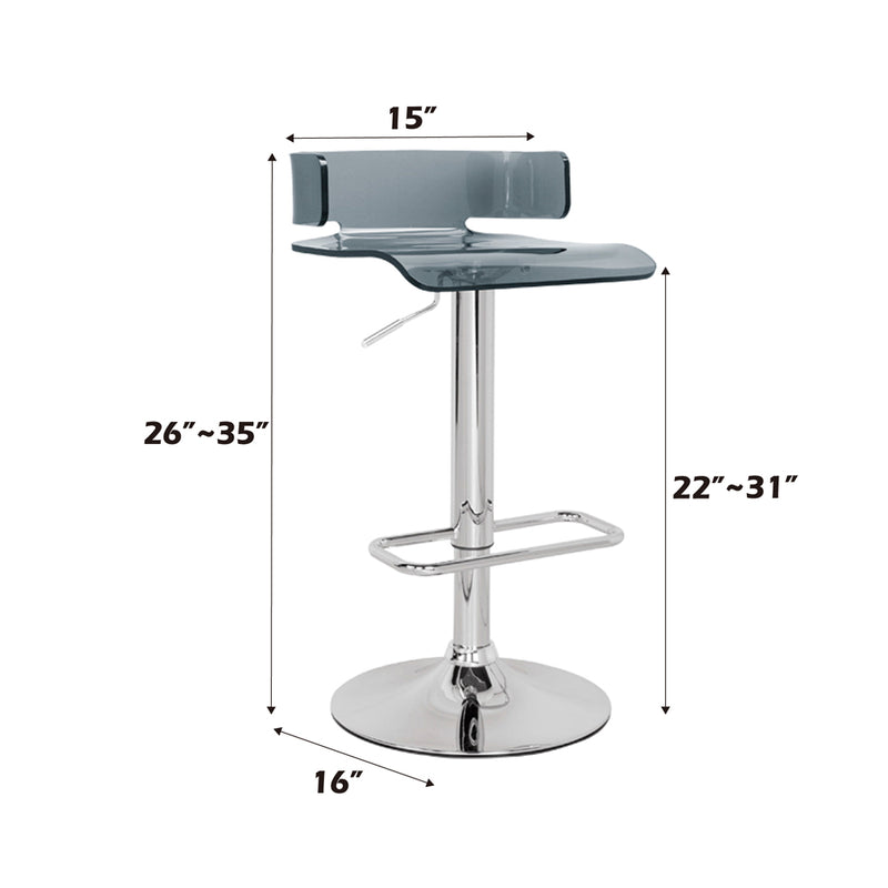 Rania Adjustable Stool W/Swivel - 96261