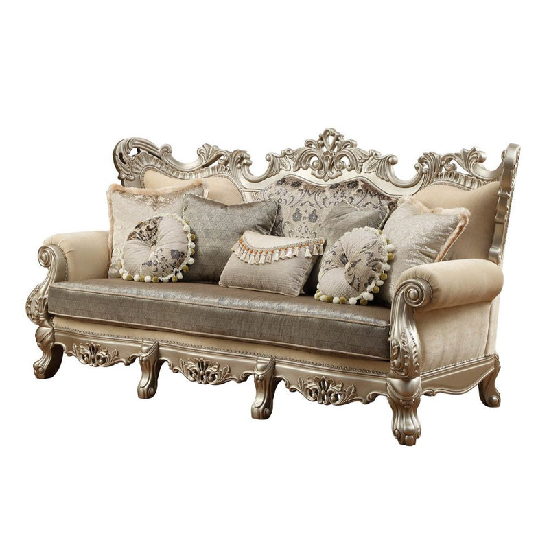 Ranita Sofa W/7 Pillows - 51040