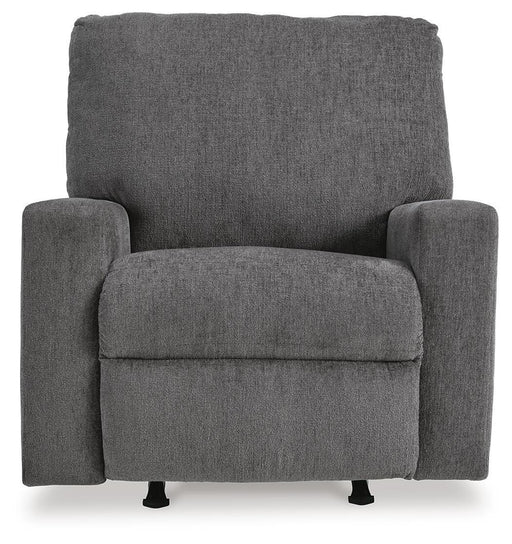 Rannis Pewter Twin Sofa Sleeper and Recliner - 53602U2