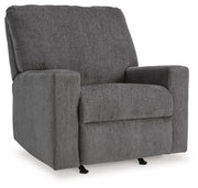 Rannis Pewter Twin Sofa Sleeper and Recliner - 53602U2