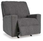 Rannis Pewter Twin Sofa Sleeper and Recliner - 53602U2