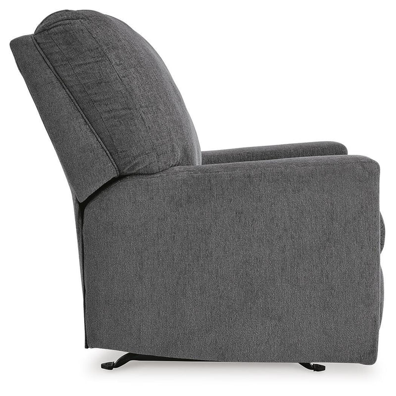 Rannis Pewter Twin Sofa Sleeper and Recliner - 53602U2