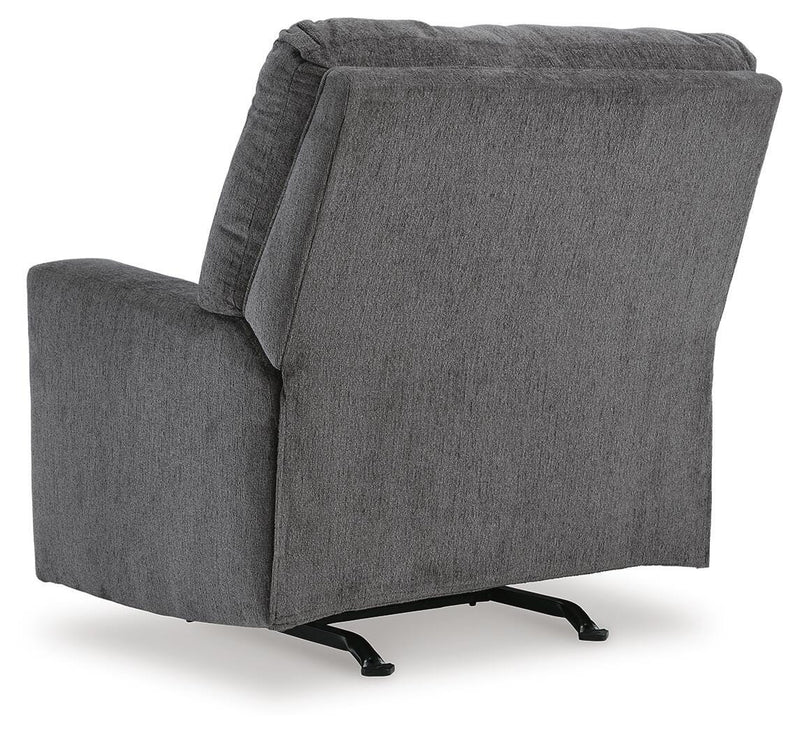Rannis Pewter Twin Sofa Sleeper and Recliner - 53602U2