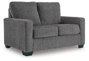 Rannis Pewter Twin Sofa Sleeper and Recliner - 53602U2