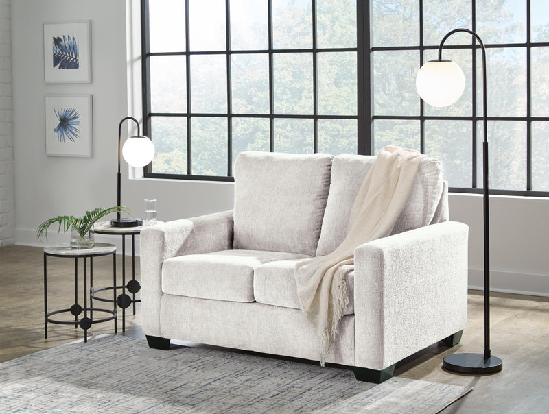 Rannis Snow Twin Sofa Sleeper and Recliner - 53603U1
