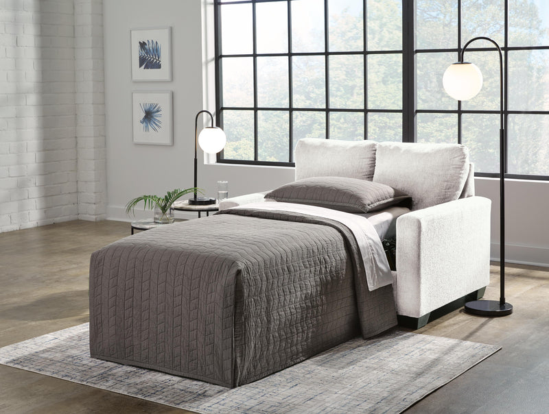 Rannis Snow Twin Sofa Sleeper and Recliner - 53603U1