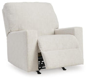 Rannis Snow Twin Sofa Sleeper and Recliner - 53603U1