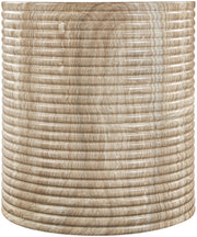 Rapallo Concrete Indoor/Outdoor End Table in Beige - 758Beige-ET