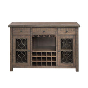 Raphaela Server W/Cup Holder & Wine Rack - DN00983