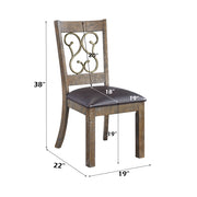 Raphaela Side Chair (Set-2) - DN00981