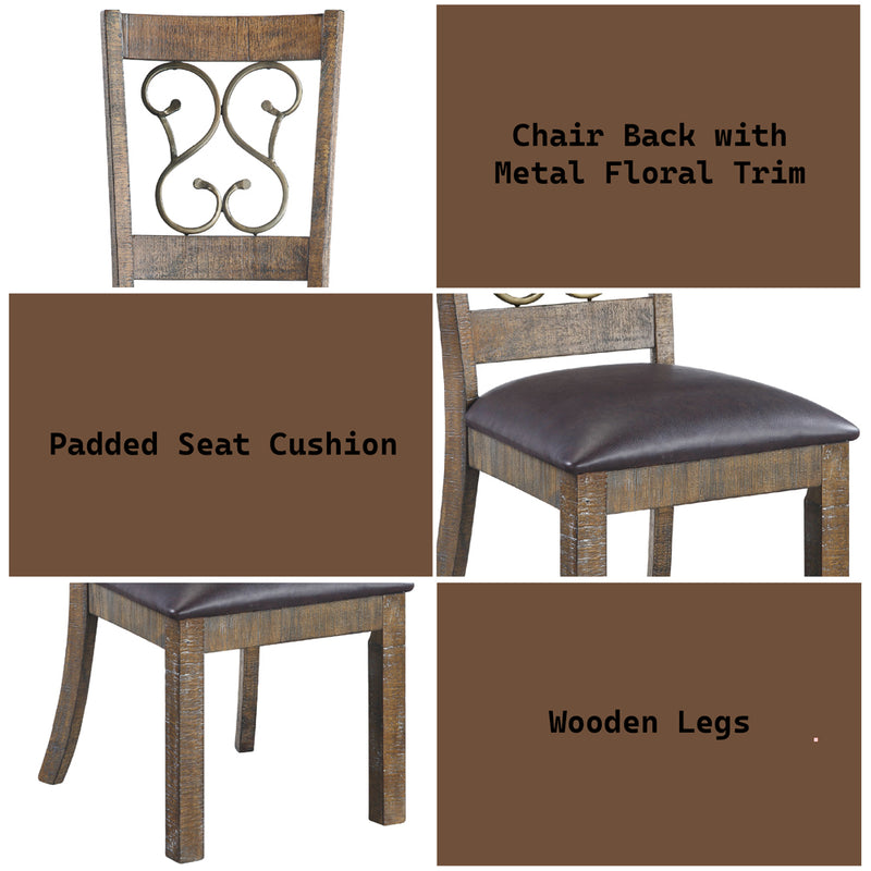 Raphaela Side Chair (Set-2) - DN00981