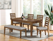 Rapidview Walnut/Light Gray Dining Table - CM3259WN-T