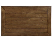 Rapidview Walnut/Light Gray Dining Table - CM3259WN-T