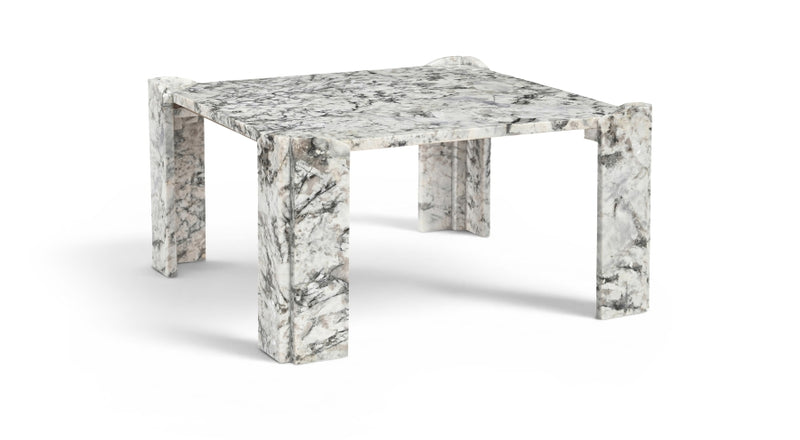 Ravello Genuine Marble Coffee Table in Alaska - 77007Alaska-CT