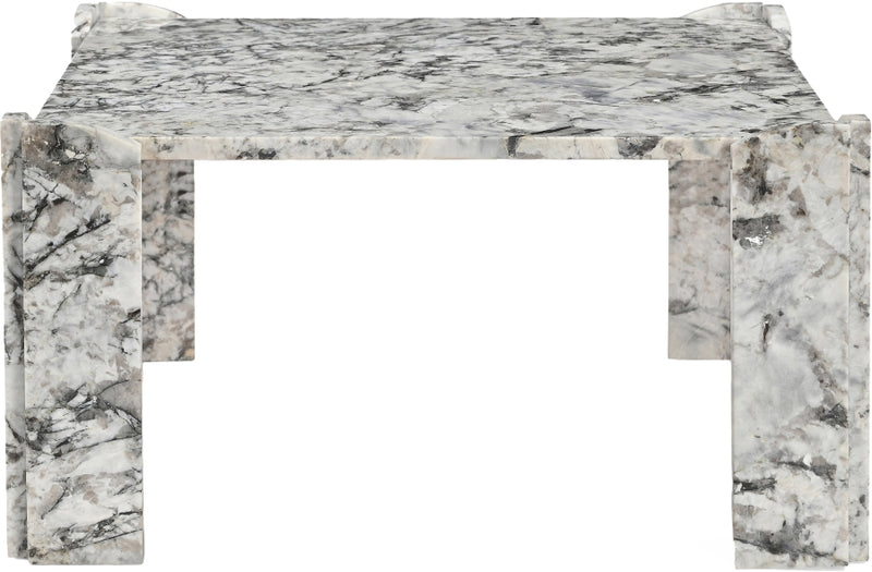 Ravello Genuine Marble Coffee Table in Alaska - 77007Alaska-CT