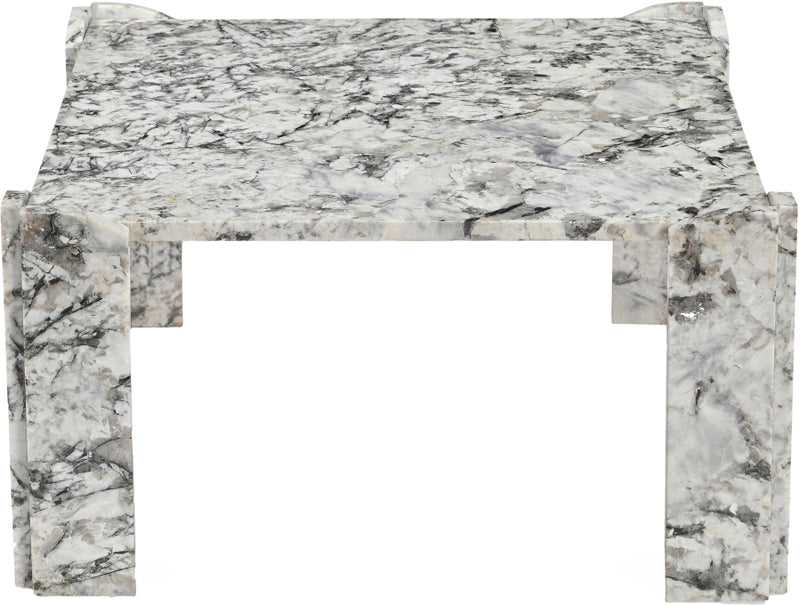 Ravello Genuine Marble Coffee Table in Alaska - 77007Alaska-CT