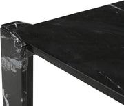 Ravello Genuine Marble Coffee Table in Black - 77007Black-CT