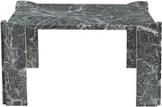 Ravello Genuine Marble Coffee Table in Green - 77007Green-CT