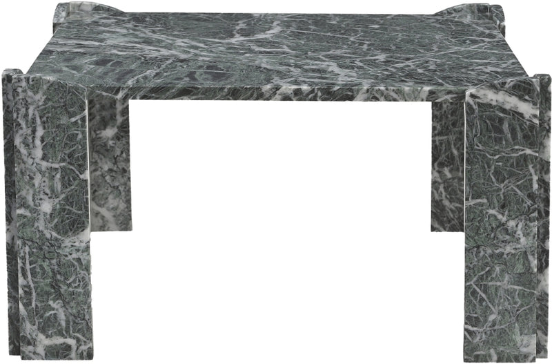 Ravello Genuine Marble Coffee Table in Green - 77007Green-CT
