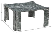 Ravello Genuine Marble Coffee Table in Green - 77007Green-CT