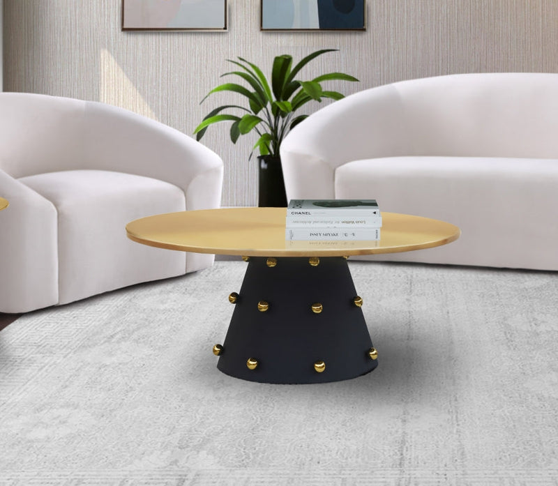 Raven Iron Coffee Table in Black - 257-CT
