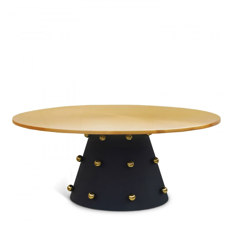 Raven Iron Coffee Table in Black - 257-CT