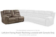 Ravenel Left-Arm Facing Power Reclining Loveseat with Console - 8310601