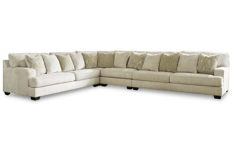Rawcliffe Parchment 4 - Piece Sectional - Gate FurnitureSectional
