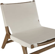 Rawlins Vegan Leather Upholstered Chair in Beige - 33006Beige-C