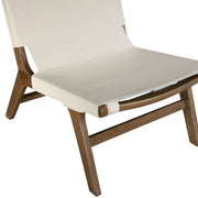 Rawlins Vegan Leather Upholstered Chair in Beige - 33006Beige-C