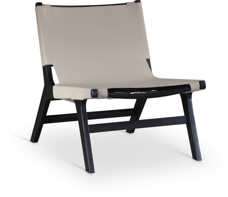 Rawlins Vegan Leather Upholstered Chair in Taupe - 33005Taupe-C