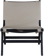 Rawlins Vegan Leather Upholstered Chair in Taupe - 33005Taupe-C