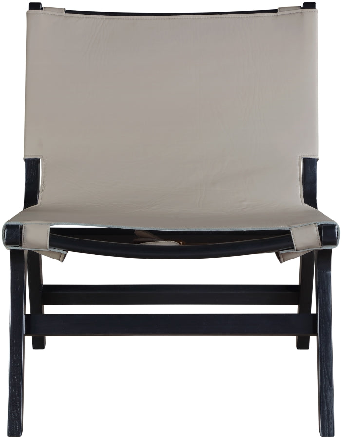 Rawlins Vegan Leather Upholstered Chair in Taupe - 33005Taupe-C