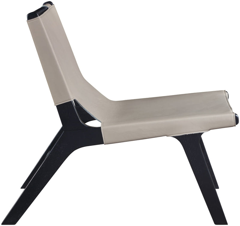 Rawlins Vegan Leather Upholstered Chair in Taupe - 33005Taupe-C