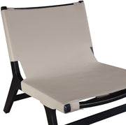 Rawlins Vegan Leather Upholstered Chair in Taupe - 33005Taupe-C