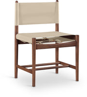 Rawlins Vegan Leather Upholstered Dining Chair in Beige, Set of 2 - 11013Beige-C