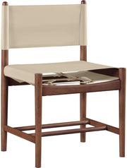 Rawlins Vegan Leather Upholstered Dining Chair in Beige, Set of 2 - 11013Beige-C